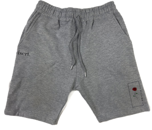 “die in peace” sweat shorts